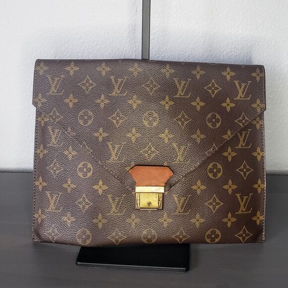 Louis Vuitton Handbags - Louis Vuitton Portfolio or Extra Large Clutch - Vintage Monogram w/ COA